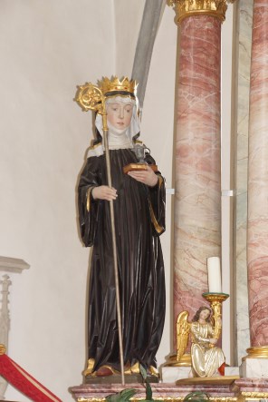 하이덴하임의 성녀 발부르가_photo by DALIBRI_in the Church of St Margaretha in Irfersdorf_Germany.jpg